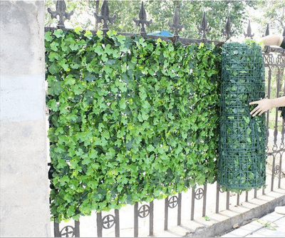仿真植物墙施工方法
